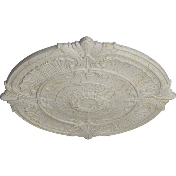 Attica Ceiling Medallion (Fits Canopies Up To 3 3/4), 39 1/2OD X 2 1/2P
